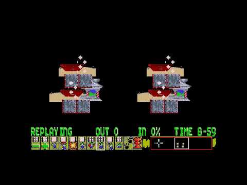 Lemings custom - "Even Steven" by ccexplore ( Lemmix )