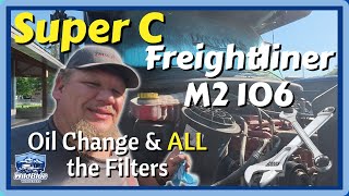 🛠️ Big Service Day on Our Dynamax Super C (Freightliner M2 106, Cummins L9)