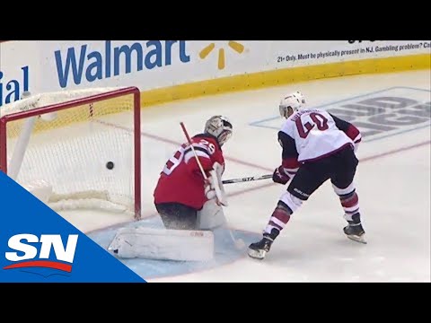 Michael Grabner Scores Wicked SHG After Puck Bounces Over P.K. Subban’s Stick