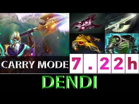 Dendi [Huskar] 53K Damage Carry Mode EU Ranked ► Dota 2 7.22h