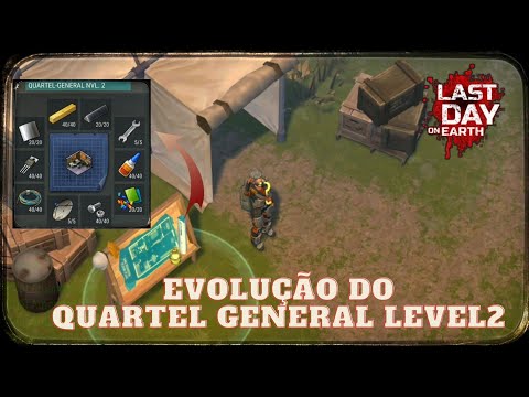 Evolução do quartel general level 2 Last day on earth survival