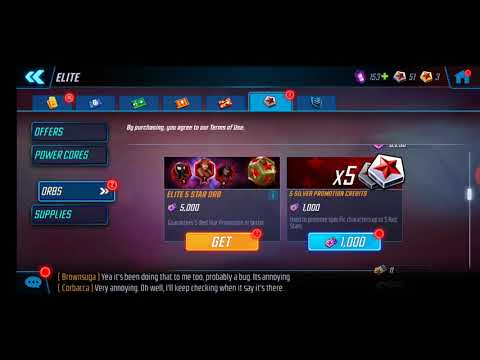 Young Avengers Orb Opening Marvel Strike Force MSF
