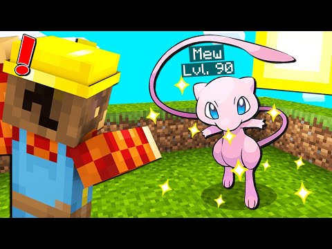 I CAPTURED THE FIRST LEGENDARY IN THE PIXELMON ON MINECRAFT ITA!!