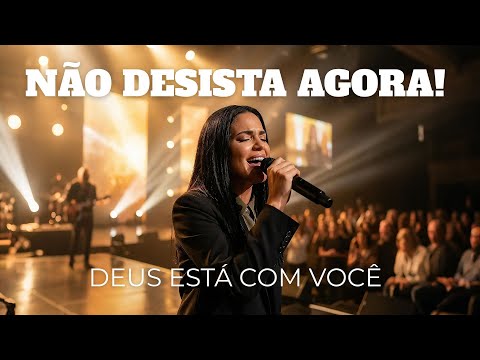 Deus está CONTIGO, Continue firme! - Inspiração Aline Barros - Louvor Gospel | Momentos Difíceis