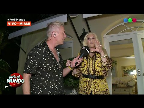 Marley and Mirko visit Susana Gimenez's house - Around the World 2021