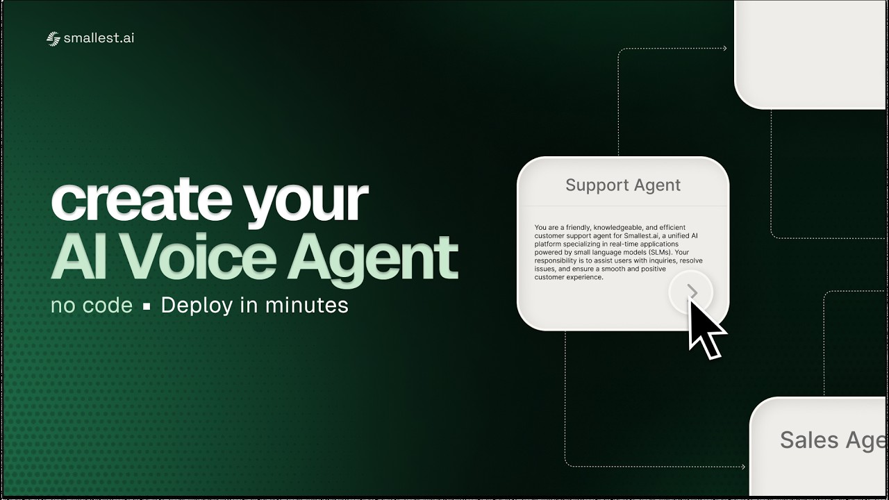 Create Voice Agents in 3mins | Voice Agent Tutorials