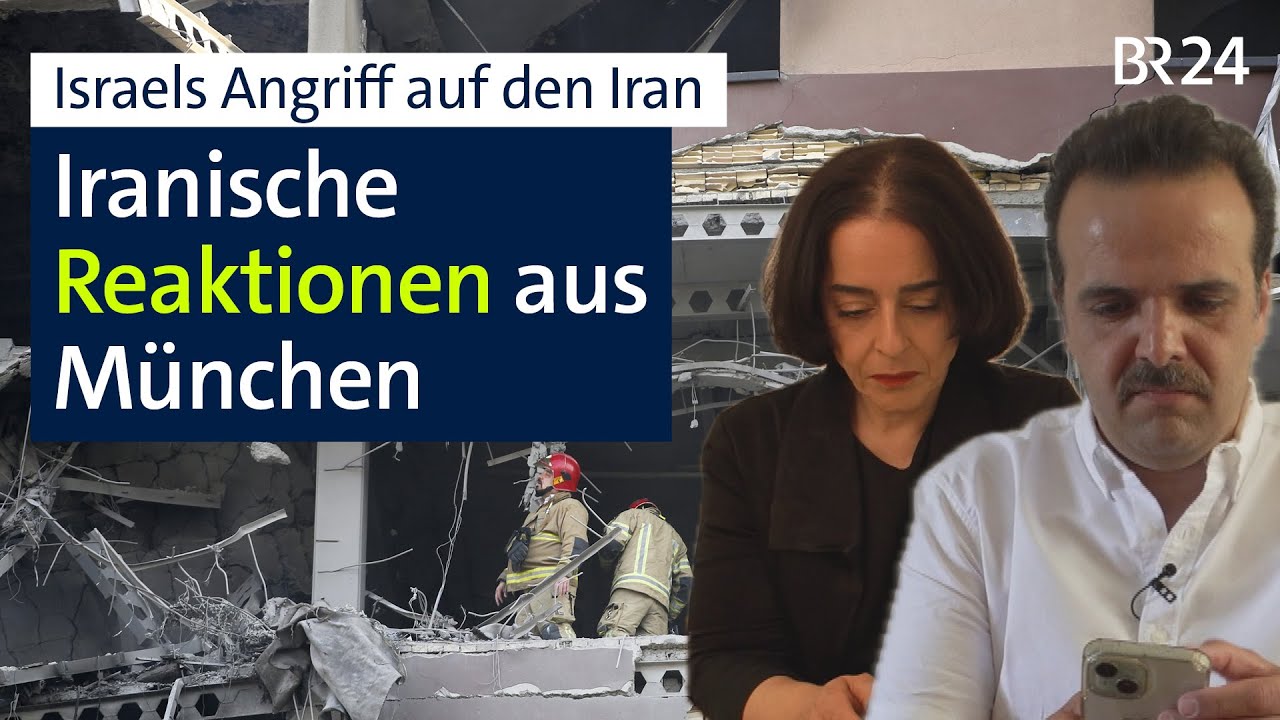 Israels Angriff auf den Iran: Iranische Reaktionen aus München | BR24