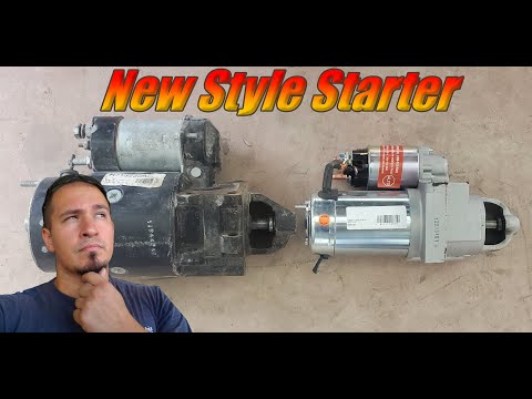 Newer Style SMALL Starter on Small Block Chevy