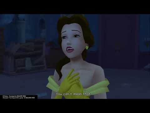 Kingdom Hearts II Final Mix Walkthrough - Beast's Castle 2nd visit - Standard Mode - Part 16