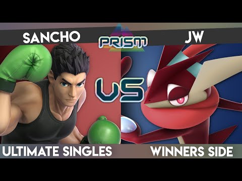 PRISM 185 - Sancho (Little Mac/Bowser) vs. JW (Greninja) - Winners Side - Smash Ultimate Singles