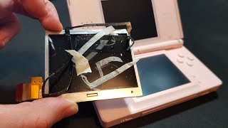 Fixing a Nintendo DS Lite | Bottom LCD Screen REPLACEMENT
