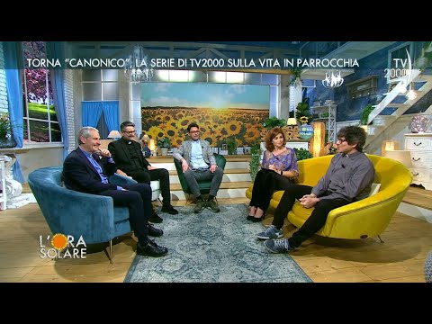 L'Ora Solare (TV2000) 2 maggio 2023 - La vita da parroco e la nuova stagione di Canonico