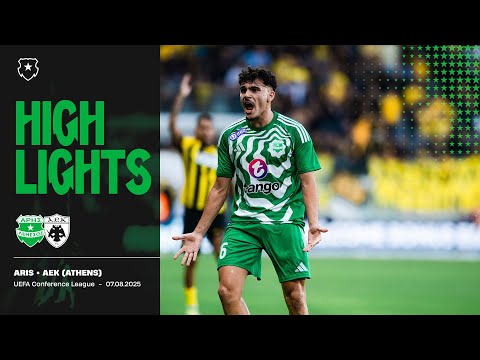 HIGHLIGHTS: Aris Limassol vs AEK Athens | UECL Q3