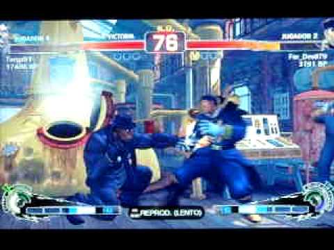 ssf4 fernandowhizard(dictator)vs(boxer)targa 91