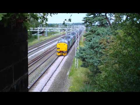 37510 & 37087 on Spitfire Positioning Tour 15.07.11