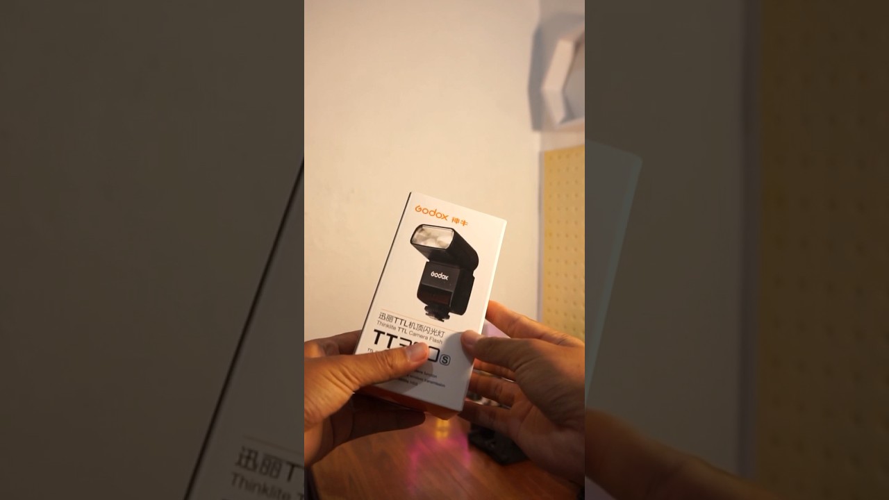 Godox TT350 Flash UNBOXING & Real-world Test