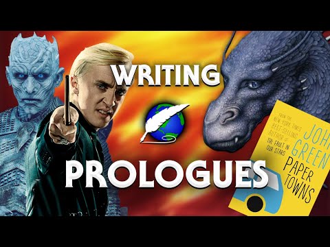 On Writing: Prologues [ Game of Thrones l Harry Potter l John Green ]