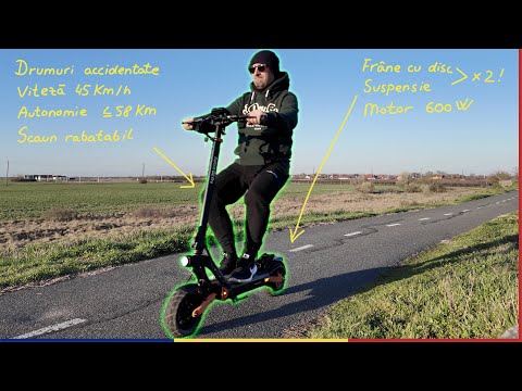 KuKirin G2 Pro - Scoter Offroad cu autonomie mare