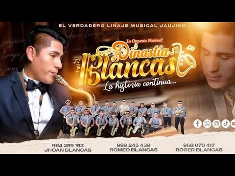 Tunantada Mis Noches tristes Orquesta  Dinastia Blancas y Niños Semilleros D Valle D Mantaro 2024
