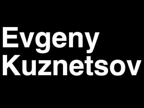 How to Pronounce Evgeny Kuznetsov Russia Silver Medal Synchronized 3m Diving London 2012 Olympics