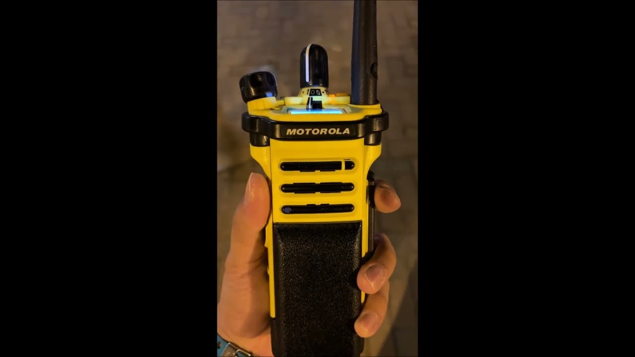 [HAM Radio] P25 Radio Audio Test using Motorola APX6000XE