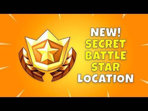 New Fortnite Secret Battle Star Location!! - Battle Pass Season 4 Week 6