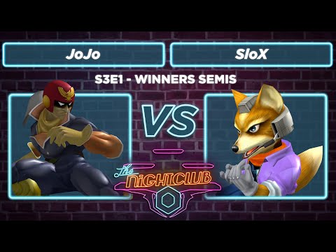 The Nightclub S3E1: JoJo (Falcon) vs SloX (Fox) - Winners Semis SSBM