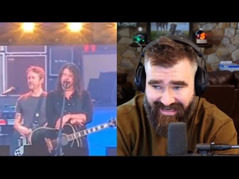 Jason Kelce Calls Out Dave Grohl Over Claims About Taylor Swift's Live Singing