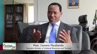 Message from Tanzania Minister of  Natural Resources and Tourism.