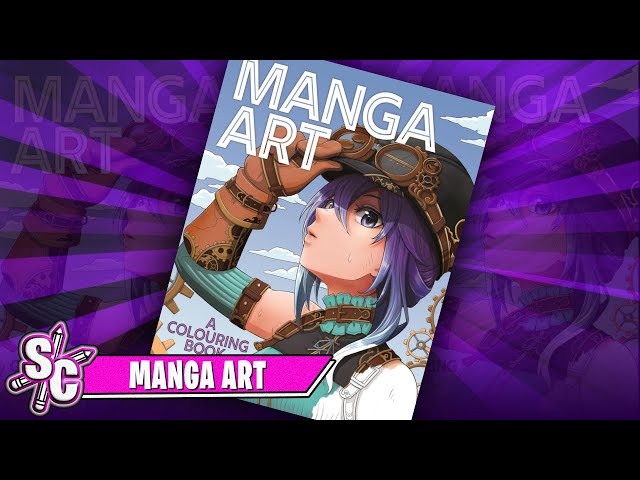 Vídeo relacionado con Manga Art: Un libro para colorear (ESPACIO DE DISEÑO)
