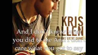 Kris Allen-Cant Stay Away