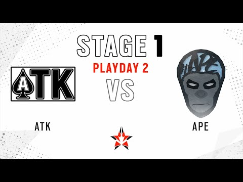 ATK vs Ape // NA Challenger League - Stage 1 - Playday 2