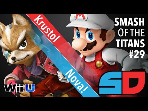 Smash of the Titans #29 - Winner Quarters: 8BIT|Nova! (Fox/Greninja) vs TCM|Krustol (Mario/Lucario)