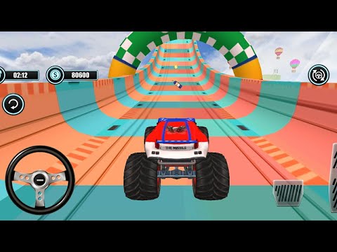 Impossible Tracks Monster Truck Stunts - Android Game 2022
