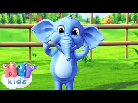 Hode Skulder Kne Og Tå - Barnesanger på Norsk | HeyKids