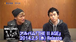 THE SECOND from EXILEが待望の1stアルバム『THE Ⅱ AGE』をリリース！SHOKICHIとTETSUYAからコメント到着！