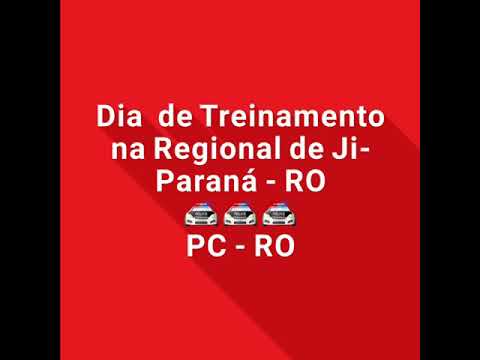 PC - RO - Dia de Treinamento