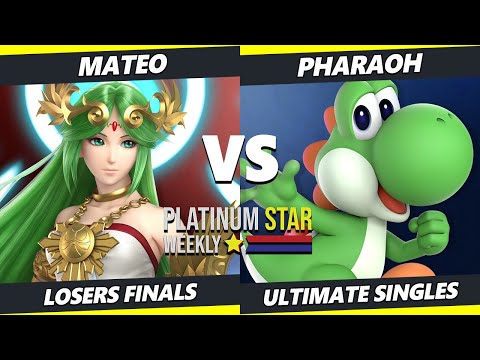 PSW S15:W8 Losers Finals - Mateo (Palutena) Vs. Pharaoh (Yoshi) SSBU Ultimate Tournament