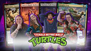 Knowledge Pool Chaos! - TMNT Commander Gameplay - Pizzaface, Madame Null, Casey & Raff, Ghengis Frog