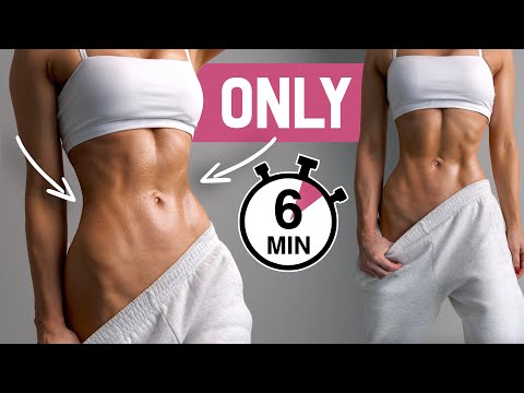 Get SIXPACK ABS in JUST 6 Min/Day - Intense, No Equipment, Floor Only, At Home