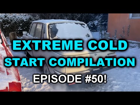 EXTREME HARD COLD START COMPILATION | s.3 ep.50 | -46*C | Best mixed cold starts compilation!