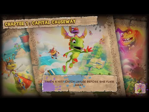 Yooka-Laylee and the Impossible Lair Playthrough - Chapter 1: Capital Causeway
