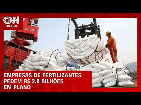 Empresas de fertilizantes pedem R$ 2,9 bilhões no Brasil Soberano | CNN AGRO NEWS
