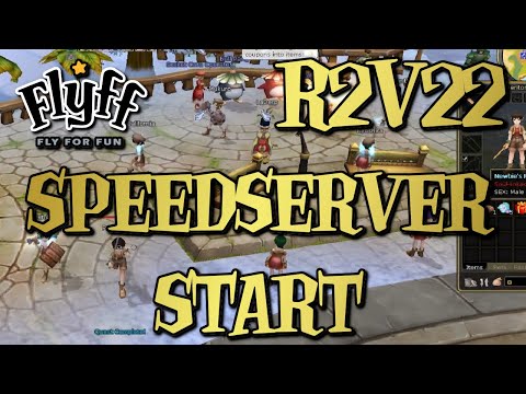 🔥Flyff - R2V22 Neuer Playpark Speedserver SERVERSTART Gameplay🔥