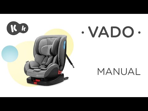 Kinderkraft Vado Grey Bērnu Autokrēsls 0-25 kg