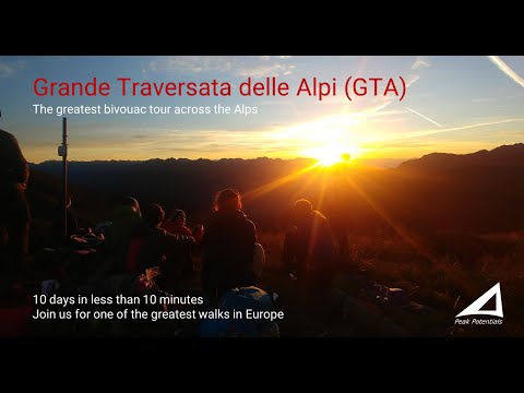 The greatest trekking in the Alps (GTA)