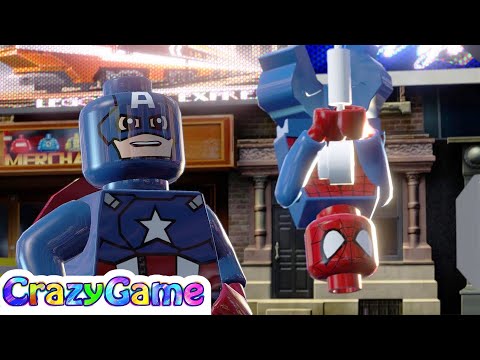 #Lego Marvel Super Heroes Complete Walkthrough #3 Exploratory Laboratory (4K)