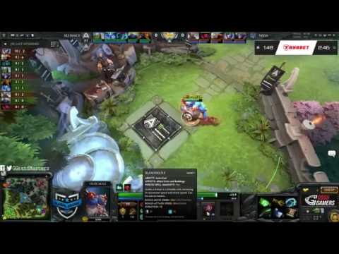 Alliance vs Vega (BO3), Game 1 - Global Grand Masters, LB finals w/ @PurgeGamers & @ZyoriTV