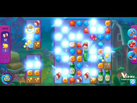 Fishdom. 8806 super hard level no boosters and diamonds. 13 moves