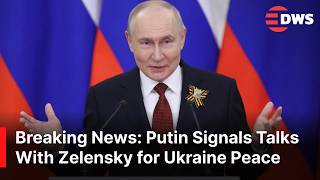 BREAKING NEWS: Putin Says Ready for Zelensky Meeting to Finalize Ukraine Peace Deal | DWS News |AC14